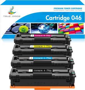 TRUE IMAgE compatible Toner cartridge Replacement for canon 046 MF733cdw cRg-046 color ImagecLASS MF733cdw MF731cdw MF735cdw LBP654cdw MF733 Printer Ink (Black cyan Yellow Magenta, 4-Pack)
