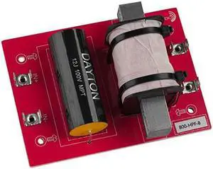 Dayton Audio 800-HPF-8 High Pass Speaker Crossover 800 Hz 12 dB/Octave