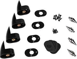 Dayton Audio OP-4 Outrigger Speaker Spike Set with ABS Base 4 Pcs