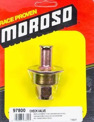 Moroso 97800 REPLACEMENT CRANKCASE CHECK VALVE