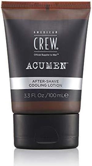 After Shave Lotion for Men by American Crew, Cooling Dual Action Lotion, 3.3 Fl Oz