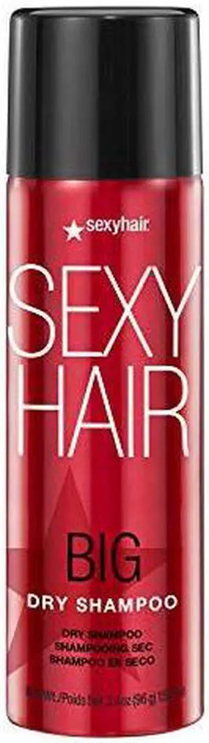 SexyHair Big Dry Shampoo, 3.4 Oz | Remove Oils and Impurities | Provides Additional Volume | All Hair Types