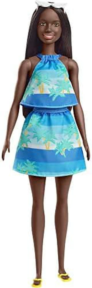 Barbie Loves The Ocean Beach-Themed Doll (11.5-inch Brunette), Made from Recycled Plastics, Wearing Fashion & Accessories, Gift for 3 to 7 Year Olds Barbie Loves The Ocean Beach-Themed Doll (11.5-inch Brunette), Made from Recycled Plastics, Wearing Fashion & Accessories, Gift for 3 to 7 Year Olds