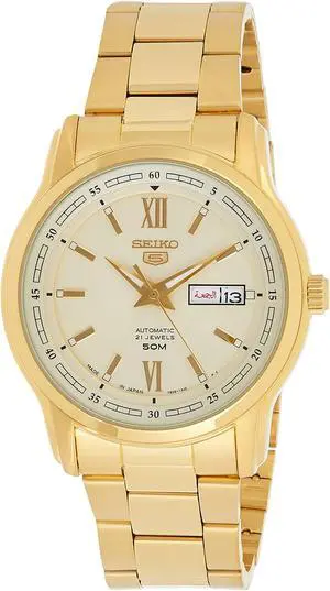 Seiko 5 Automatic champagne Dial Mens Watch SNKP20J1 Seiko 5 Automatic champagne Dial Mens Watch SNKP20J1