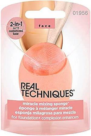 Real Techniques New 2-in-1 Miracle Mixing Sponge for Foundation and Complexion Enhancers