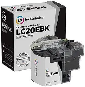 LD Compatible Ink Cartridge Replacement for Brother LC20EBK Super High Yield (Black) LD Compatible Ink Cartridge Replacement for Brother LC20EBK Super High Yield (Black)