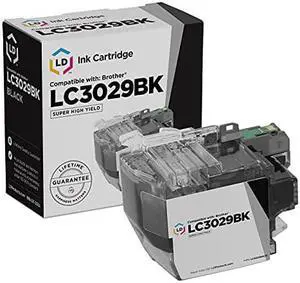 LD Compatible-Ink-Cartridge Replacement for Brother LC3029BK Super High Yield (Black) LD Compatible-Ink-Cartridge Replacement for Brother LC3029BK Super High Yield (Black)