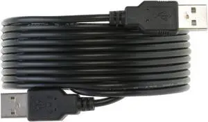 Cables Direct Online Pack of 5 x 6FT USB 2.0 Type A to Type A Male Data Printer Cable Cord for Printer, Laptop, Mobile Phone, PC, Web Camera (6ft, USB A-A) Cables Direct Online Pack of 5 x 6FT USB 2.0 Type A to Type A Male Data Printer Cable Cord for Printer, Laptop, Mobile Phone, PC, Web Camera (6ft, USB A-A)