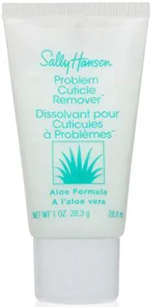 Sally Hansen Problem cuticle RemoverA, Eliminate Thick & Overgrown cuticles, 1 Oz, cuticle Remover cream, cuticle Remover gel, Ph Balance Formula, Infused with Aloe Vera to Soothe and condition