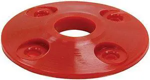 Allstar Performance ALL18432 Plastic Scuff Plates, Red