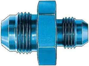 Aeroquip FCM2166 Blue Anodized Aluminum -12AN to -08AN Union Reducer