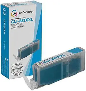 LD Compatible Ink Cartridge Replacement for Canon 281 CLI-281XXL 1980C001 Super High Yield 281 Ink Cartridges for Canon Printers PIXMA TS8120 TS8220 TS9120 TS9520 TS6320 TS9521C (Cyan) LD Compatible Ink Cartridge Replacement for Canon 281 CLI-281XXL 1980C001 Super High Yield 281 Ink Cartridges for Canon Printers PIXMA TS8120 TS8220 TS9120 TS9520 TS6320 TS9521C (Cyan)