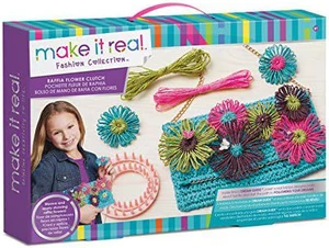 Raffia Flower Twine Clutch Purse Craft for Kids Raffia Flower Twine Clutch Purse Craft for Kids