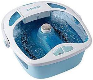 HoMedics Shower Bliss Foot Spa, Shower Massage Water Jets, Pedicure center with 3 Attachments, Toe-Touch control, FB-625H