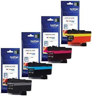 Brother Genuine LC3035BK, LC3035C, LC3035M, LC3035Y Ultra High Yield Black/Cyan/Magenta/Yellow Ink Cartridge Set, LC3035