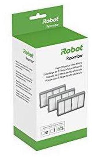 iRobot Authentic Replacement Parts- Roomba s Series High-Efficiency Filter, (3-Pack)