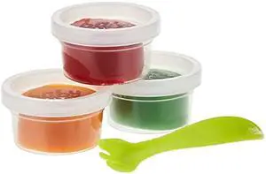 baby alive solid doll food refill, includes 3 doll foods, 1 fork, toy accessories for kids ages 3 years old and up