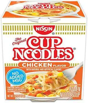 Nissin, cup Noodles Soup, chicken Flavor, 225 oz (case of 12)