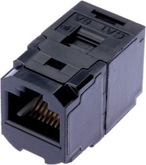 Panduit cc6X88BL Mini-com cAT6A 10gig Rj45 8P8c coupler Module
