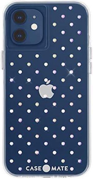 Case-Mate - Iridescent GEMS - Case for iPhone 12 Mini (5G) - 10 ft Drop Protection - 5.4 Inch - Iridescent Gems
