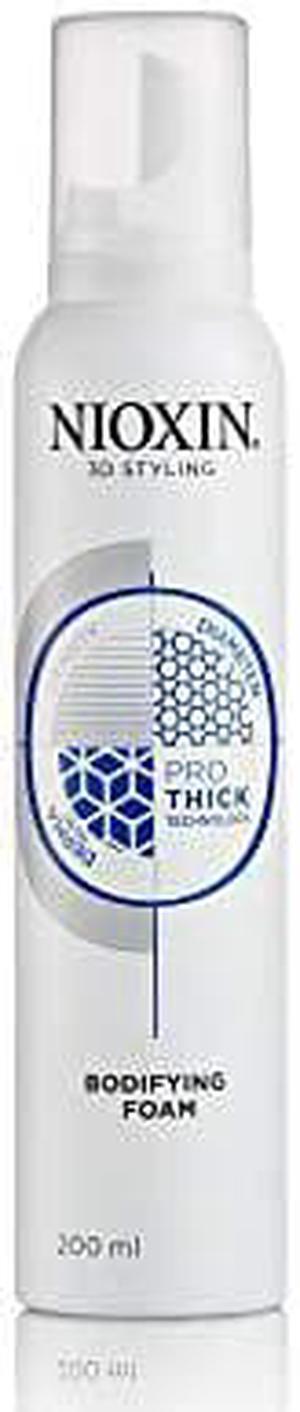 Nioxin 3D Styling Bodifying Foam, Lightweight Volume Mousse, 6.7 Fl Oz