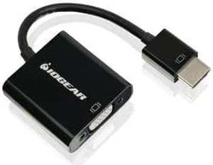 IOGEAR HDMI to VGA Adapter with Audio, GVC311 , black IOGEAR HDMI to VGA Adapter with Audio, GVC311 , black