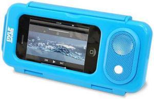 Pyle PWPS63BL Surf Sound Waterproof Portable Speaker Case for iPod, MP3 Player and Smartphone, Blue