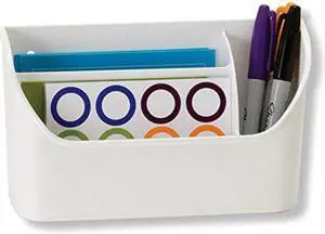 Officemate Magnet Plus Magnetic Organizer, White (92550)