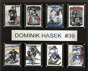 NHL Buffalo Sabres Dominik Hasak 8-Card Plaque, 12 x 15-Inch NHL Buffalo Sabres Dominik Hasak 8-Card Plaque, 12 x 15-Inch