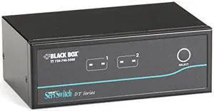 BlackBox KV9622A 2 Port Dual DVI USB KVM S Fd