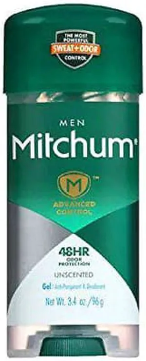Mitchum Advanced Control Unscented Gel, Anti-Perspirant & Deodarant 3.4 oz (Pack of 5) Mitchum Advanced Control Unscented Gel, Anti-Perspirant & Deodarant 3.4 oz (Pack of 5)