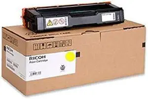 Ricoh 407542 SP250 Toner Cartridge - Yellow - 1 Pack in Retail Packing