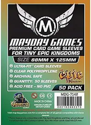 Tiny Epic Kingdom Sleeves(88x125mm)-50 Premium Tiny Epic Kingdom Sleeves(88x125mm)-50 Premium
