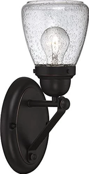 Nuvo Lighting 60/5541 One Light Fixture Vanity, Bronze/Dark Nuvo Lighting 60/5541 One Light Fixture Vanity, Bronze/Dark