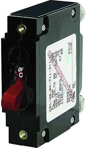 Blue Sea Systems 7250I C-Series Ignition Protected Toggle Single Pole 100A Red Blue Sea Systems 7250I C-Series Ignition Protected Toggle Single Pole 100A Red
