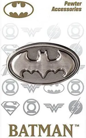 DC Comics Batman Logo Deluxe Pewter Lapel Pin
