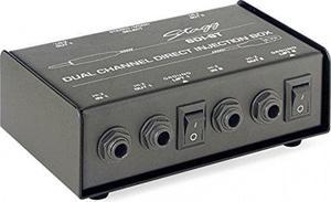 Stagg SDI-ST 2-Channel Passive DI Box with Mono/Stereo Switch