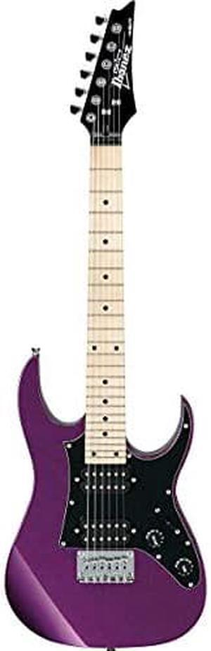 Ibanez 6 String Solid-Body Electric Guitar, Right, Metallic Purple (GRGM21MMPL)
