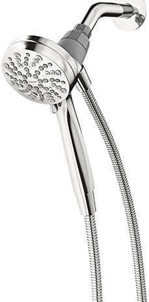 Moen 26100EP Engage Magnetix 3.5-Inch Six-Function Handheld Showerhead with Eco-Performance Magnetic Docking System, Chrome