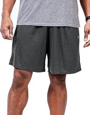 Champion Big Mens Jersey Knit Short 3XL charoal Heather
