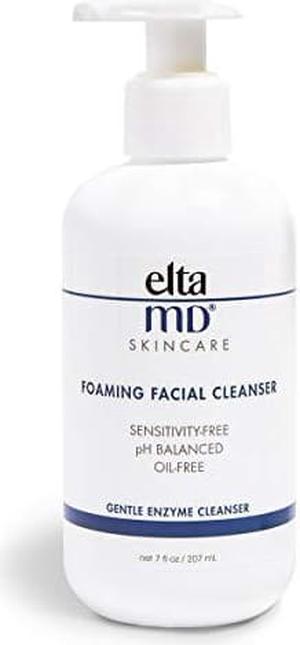 EltaMD Foaming Facial Cleanser, Gentle for Sensitive and Acne Prone Skin , Oil-free, Sensitivity-free, Dermatologist-Recommended Enzyme & Amino Acid Face Wash & Makeup Remover, 7 Fl Oz (Pack of 1)
