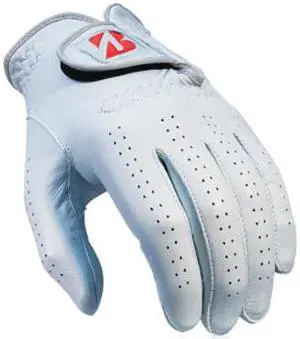 Bridgestone Golf Mens Tour Premium Glove, White, Right Hand, Medium