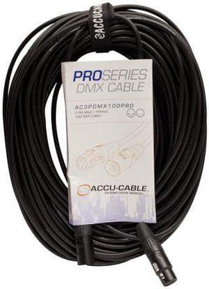 ADJ Products Stage and Studio Power Cable, 100 ft (AC3PDMX100PRO)