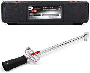 Powerbuilt 944050 Drive Needle Torque Wrench Kit, Black