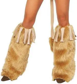 Roma Costume Courageous Lioness Leg Warmer, Honey, One Size Roma Costume Courageous Lioness Leg Warmer, Honey, One Size