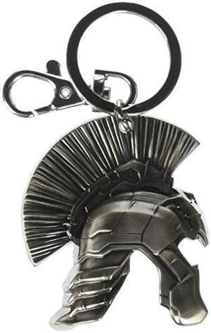 Marvel Thor Ragnarok Hulk Helmet Pewter Key Ring Novelty Keyring Multicolor, 3"
