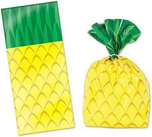 Beistle Pineapple Cello Bags