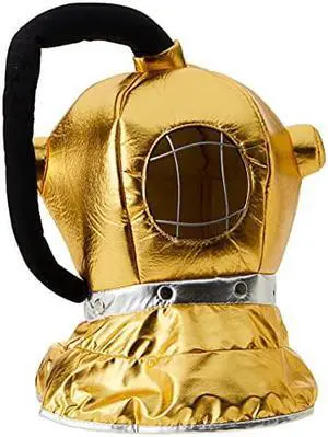Beistle 59964 Fabric Diver Helmet, One Size Fits Most