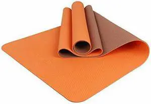 Maji Sports 1760618 2 Tone TPE Yoga Mat, Multicolor