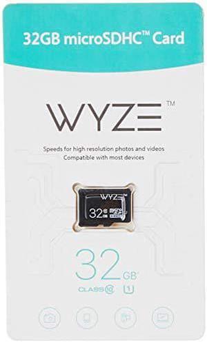 Wyze Labs Expandable Storage 32GB MicroSDHC Card Class 10, Black - WYZEMSD32C10